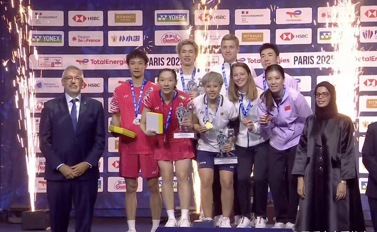 开云体育平台APP-中国羽毛球队完胜韩国羽毛球队，马琳统治全场